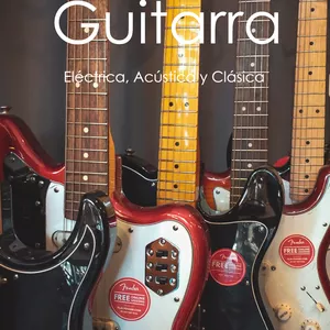 Imagen de portada para Curso online Aprende guitarra desde 0!
