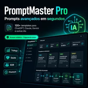 Imagem do curso PromptMaster Pro - Gerador Inteligente de Prompts