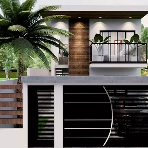 Imagem de capa para o Curso online Projeto editável Sobrado moderno para terreno 7x20 REF.35