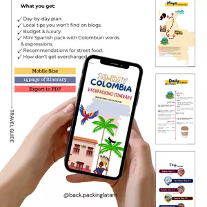 Cover image for Ebook 10-Day Colombia Backpacker Itinerary 