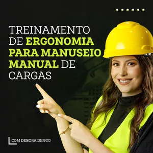 Imagem de capa para o Curso online Treinamento de Ergonomia para Manuseio Manual de Cargas