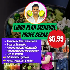 Imagen de portada para Ebook LIBRO PLAN MENSUAL - PROFE SEBAS