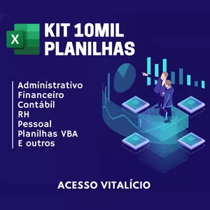 Imagem de capa para o Curso online Kit Planilhas 