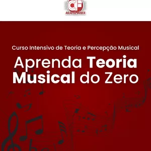 Imagem de capa para o Curso online Curso intensivo de Teoria e Percepção musical