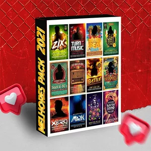 Imagem de capa para o Curso online PACK COM 100 BANNERS EDITÁVEIS PSD + BRINDES.