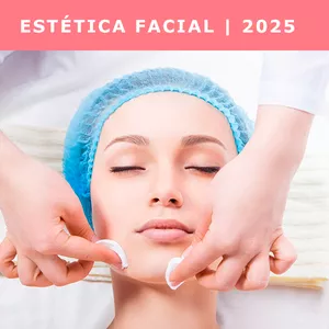 Imagem de capa para o Curso online Estética Facial 2025 - O segredo da Agenda lotada o Ano Todo