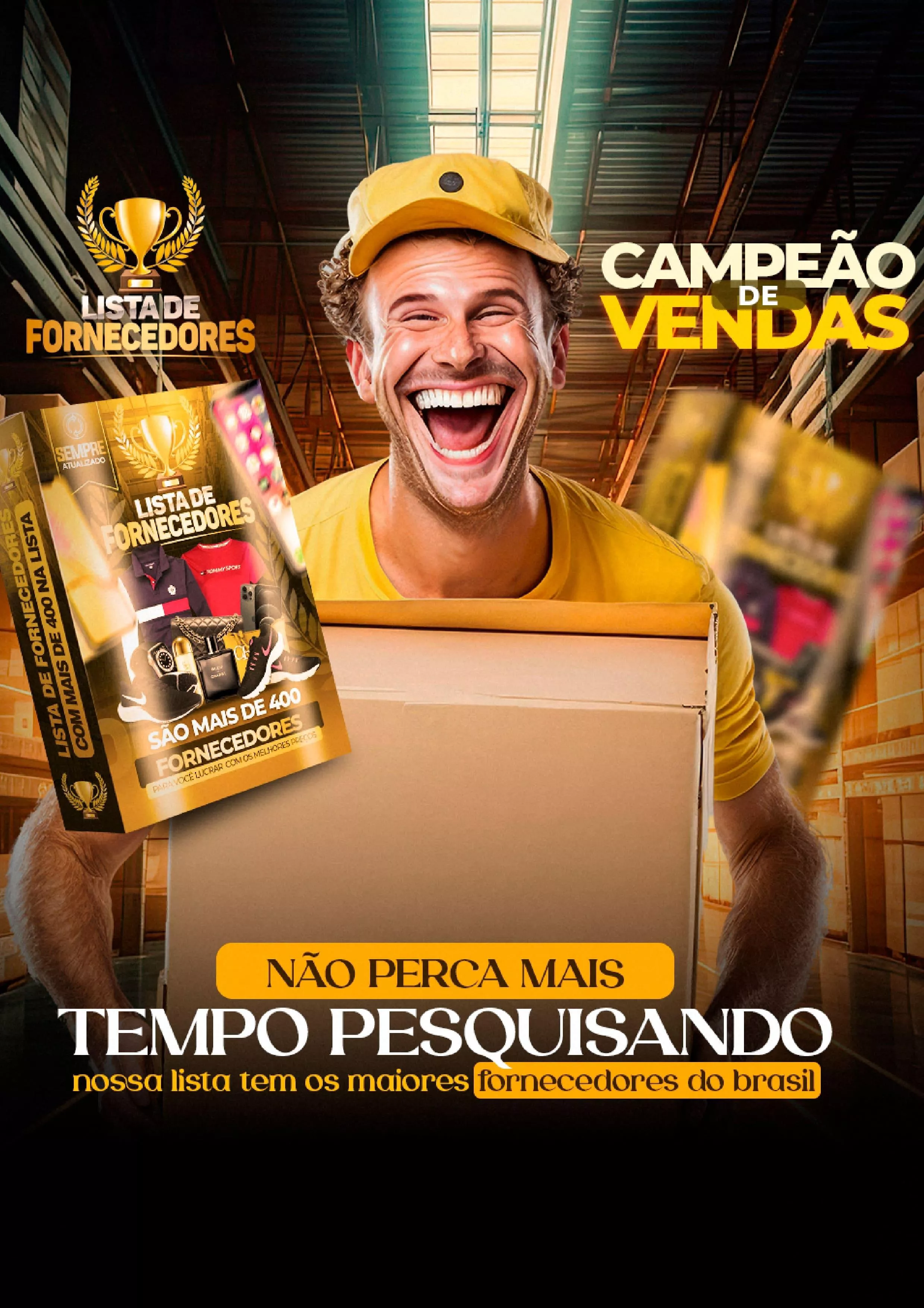 🏆 Lista Completo de Fornecedores: Inicie seu Negócio com os Melhores