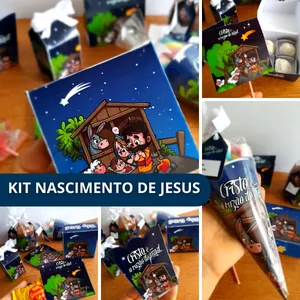 Imagem de capa para o Curso online Kit Lembrancinha especial do nascimento de Jesus RECANTO DO SABER INFANTIL 