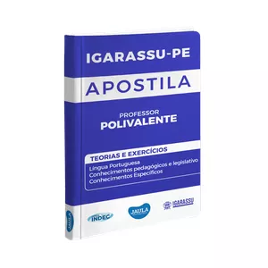Imagem de capa para o Curso online APOSTILA - PROFESSOR POLIVALENTE - INDEC (IGARASSU-PE)