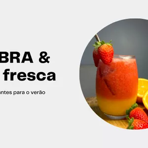 Imagem de capa para o Ebook SOMBRA E ÁGUA FRESCA - receitas para se refrescar