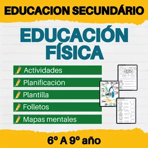 Imagen de portada para Curso online PLANES DE LECCIONES - EDUCACIÓN FÍSICA - EDUCACIÓN SECUNDÁRIO 6º A 9º año