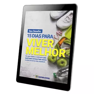 Imagem de capa para o Ebook 15 Dias para ter uma vida mais saudável