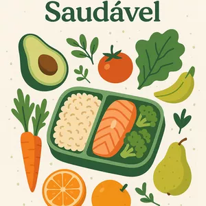 Imagem de capa para o Ebook Nutrição Inteligente: Como Comer Bem Mesmo com Pouco Tempo