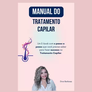 Imagem de capa para o Ebook Manual do Tratamento Capilar