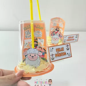 Imagem de capa para o Ebook LEMBRANCINHA PÁSCOA OVELHINHA INTERATIVA