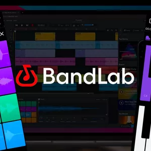 Imagem de capa para o Ebook passo a passo de como criar musica no bandlab