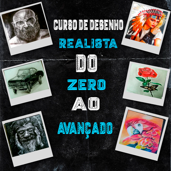 Imagem do curso CURSO DE DESENHO REALISTA DO ZERO AO AVANÇADO