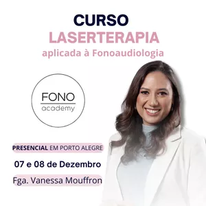 Imagem de capa para o Curso online Laserterapia aplicada à Fonoaudiologia