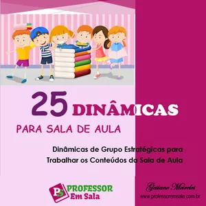 Imagem principal do produto 25 DINÂMICAS PARA SALA DE AULA