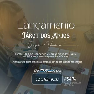Imagem de capa para o Curso online Curso Tarot dos Anjos