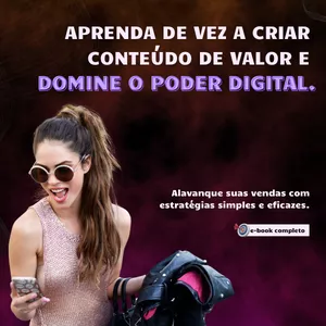 Imagem do curso Aprenda de Vez a Criar Conteúdo de Valor e Domine o Poder Digital