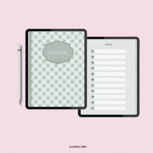Imagem de capa para o Ebook Caderno digital green 
