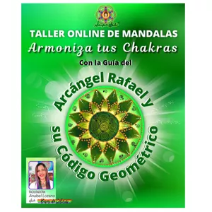 Imagen de portada para Curso online TALLER DE MANDALAS "ARMONIZA TUS CHAKRAS CON LA GUIA DEL ARCANGEL RAFAEL"