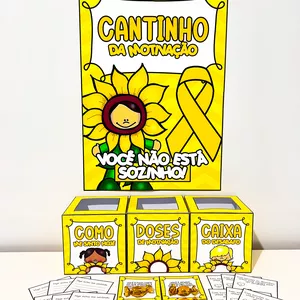 Imagem de capa para o Ebook Cantinho da Motivação – Setembro Amarelo