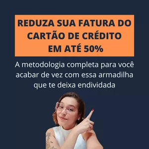 Imagem de capa para o Curso online Como reduzir a fatura do seu cartão de crédito em até 50%