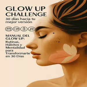 Imagen de portada para Ebook Glow Up Challenge: 30 días hacia tu mejor versión.