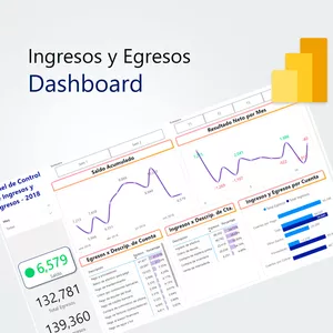 Imagen de portada para Curso online Dashboard Control de Ingresos y Egresos
