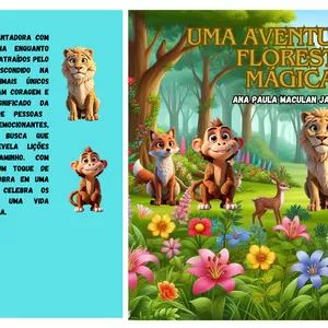 Imagem de capa para o Ebook UMA AVENTURA NA FLORESTA MÁGICA