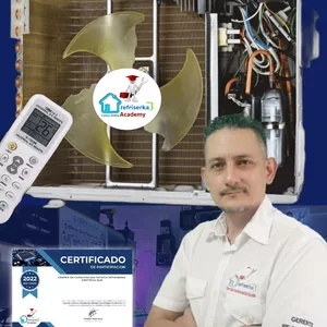 Imagen de portada para Curso online Curso Aires Sistemas Inverter y Sistemas ON/OFF 2025