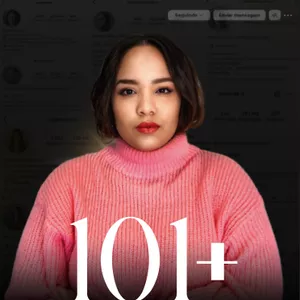 Imagem de capa para o Ebook 101 Modelos de Bio para Instagram