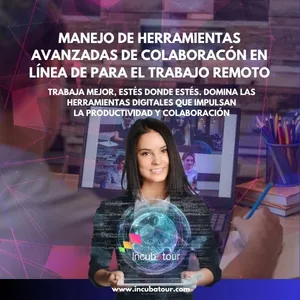 Imagen de portada para Curso online Manejo de Herramientas Avanzadas de Colaboración en Línea para el Trabajo Remoto