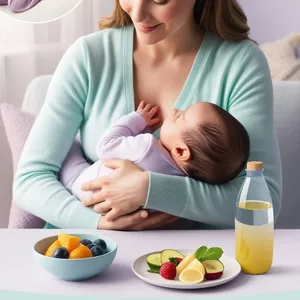 Imagem de capa para o Ebook Eliminando as Cólicas do Bebê Através da Alimentação da Mãe: Um Guia Completo