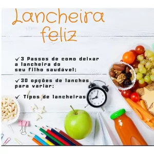 Imagem de capa para o Ebook Lancheira feliz 