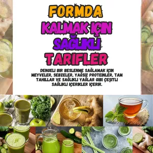 Cover image for Ebook Formda kalmak için sağlıklı tarifler