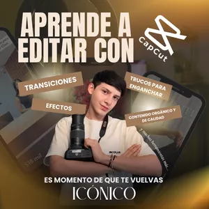 Imagen de portada para Curso online ¡Crea Reels Imparables! Aprende a Editar Como un Pro con CapCut