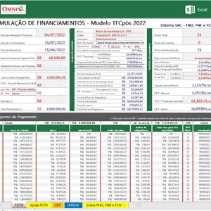 Imagem de capa para o Curso online Planilhas de Financiamento FNO, FNE e FCO - Rural e Não Rural.