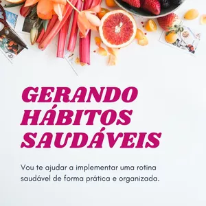 Imagem de capa para o Ebook GERANDO HÁBITOS SAUDÁVEIS 