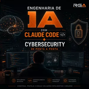 Imagem de  Engenharia de IA com Claude Code + Cybersecurity de Ponta a Ponta criado por 22.965.270 RAFAEL LUIZ GARDASZ APOLINARIO na hotmart