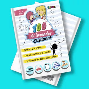 Imagen de portada para Ebook 100 Actividades cristianas para niñas y niños + 3 año + BONUS EXTRA