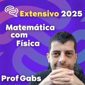Imagem de capa para o Curso online Prof Gabs - Curso Extensivo