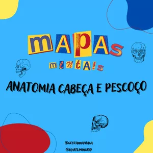 Imagem de capa para o Ebook Mapas mentais-Anatomia Cabeça e Pescoço 