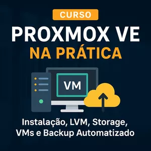 Imagem de Proxmox VE na Prática  criado por Monteiro Tecnologia na hotmart