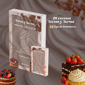 + de 20 recetas TORTAS Y TARTAS