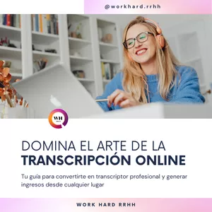 Imagen de portada para Ebook Domina el Arte de la Transcripción Online
