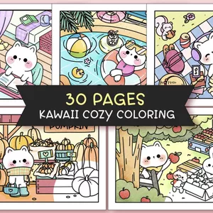Imagen de portada para Ebook Kawaii Cozy
