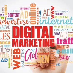 Imagem de capa para o Ebook Marketing Digital: Técnicas de Marketing Online, SEO, Marketing de Conteúdo e Redes Sociais